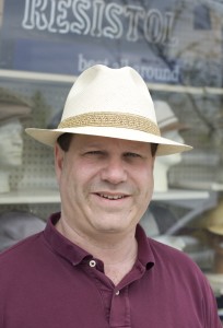 Tod Canon wears a Capas New Grad The Capas New Grad is a killer straw fedora, also known as a panama hat.