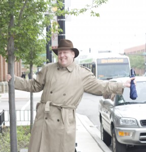 The right hat for singin' in the rain.