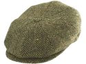 City Sport Herringbone Tapered Newsboy