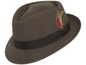 Dynafelt Diamond Jim Fedora Hat