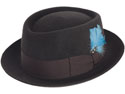 Guerra GE Silk Pork Pie Hat