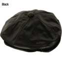 Leather Big Apple Cap