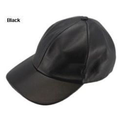 Lambskin Baseball Cap