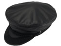 Leather Greek Fisherman Cap