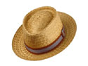 Borsalino Baku Pork Pie Straw Hat