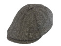 Borsalino Herringbone Duckbill Cap