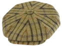 City Sport Harris Tweed Newsboy Cap