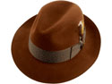 Biltmore Canadian Suede Fedora Hat