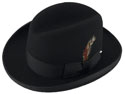 Wool Felt Godfather Hat