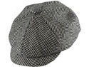Stefeno Fashion Herringbone Newsboy Cap