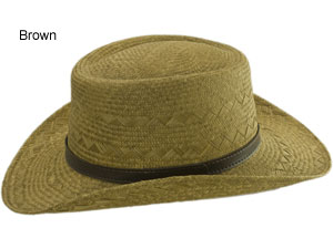 Arizona Straw Gambler Hat