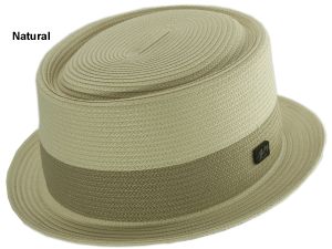 Bailey Charlie Straw Pork Pie Hat