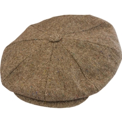 Tweed Big Apple Cap