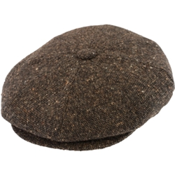 Cavanaugh Donegal Tweed Wool Newsboy Cap