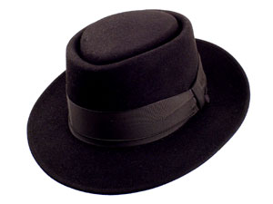 Beaver Brand Pork Pie Hat