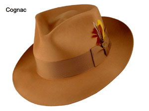 Biltmore Eleganza C-Crown Fedora Hat