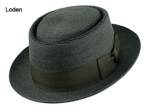 Biltmore Pork Pie Milan Straw Hat