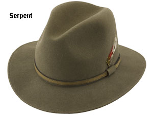 Glen Crushable Fedora Hat