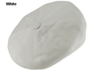 Borsalino Linen Newsboy Cap