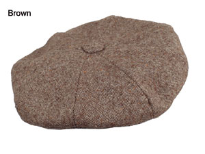 Tweed Newsboy Cap