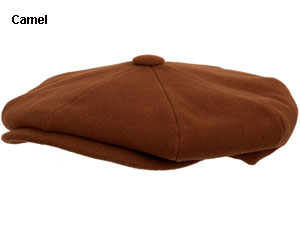 City Sport Cashmere and Wool Newsboy Cap