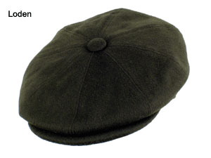 Italian Cashmere & Wool Newsboy Cap