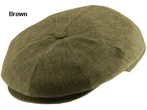 Cavanaugh Linen Newsboy Cap