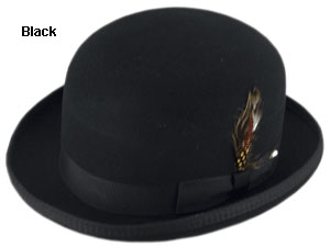 Wool Felt Derby Hat