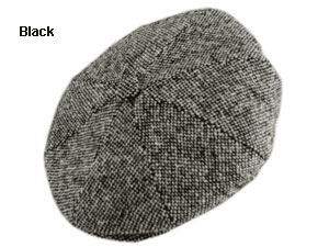 Bailey Galvin Tweed Newsboy Cap