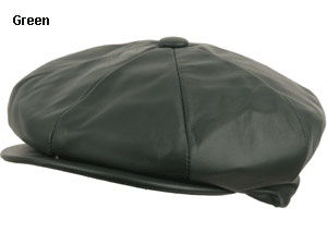 Lambskin Newsboy Cap