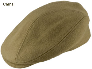 Wool Melton Driving Cap
