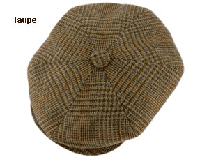 Jonathan Richards Plaid Gatsby Newsboy Cap
