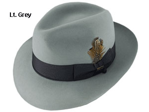 Scala Pinch Fedora Hat