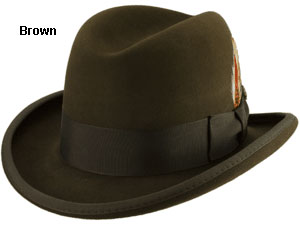 Scala Homburg Hat