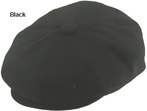 Stefeno Richardo Cashmere and Wool Newsboy Cap