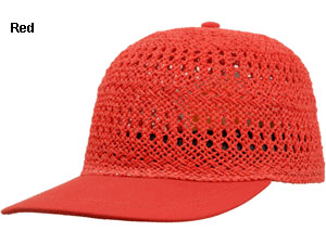 Straw Baseball Cap